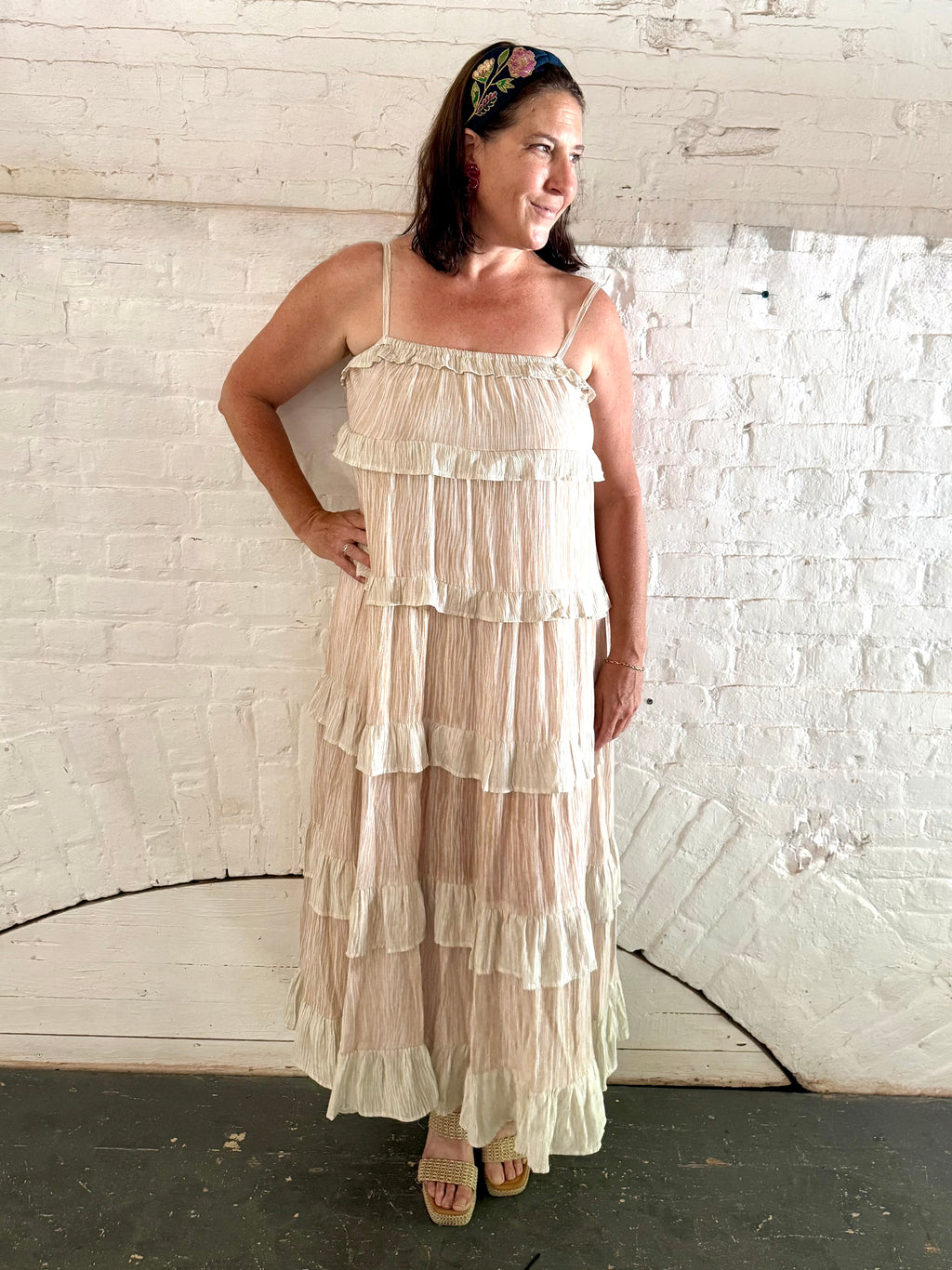 Cloud Nine Tiered Maxi Dress