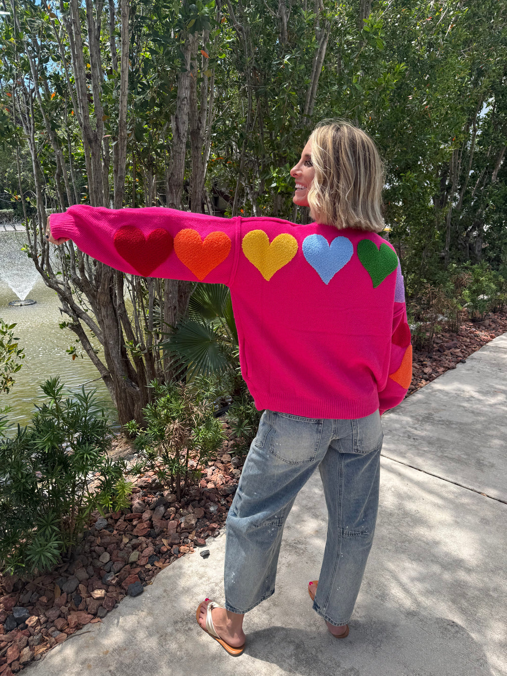 Electric love cardigan