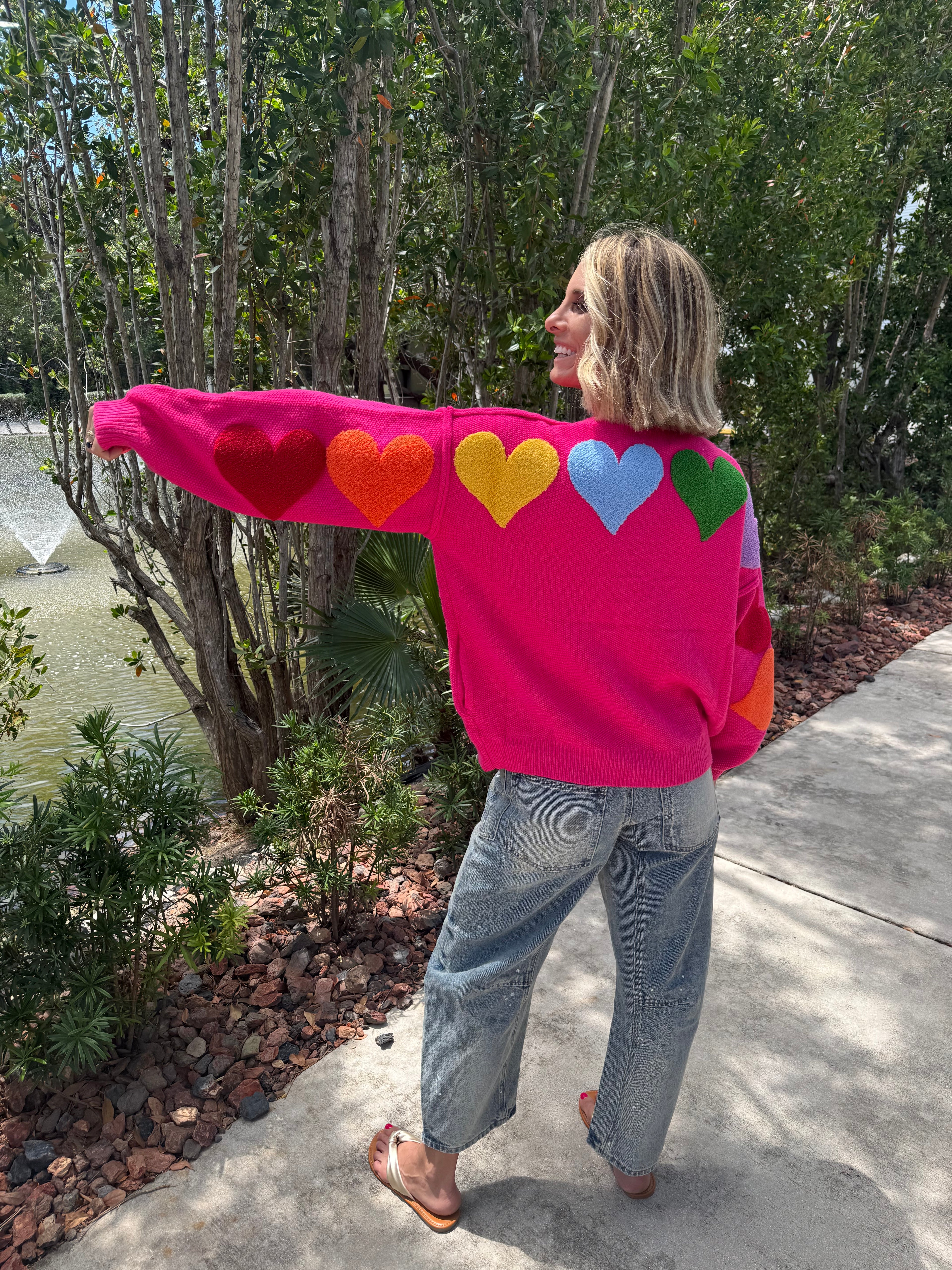 Electric love cardigan
