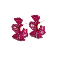 Rio Ruffle Hoops- Fuschia