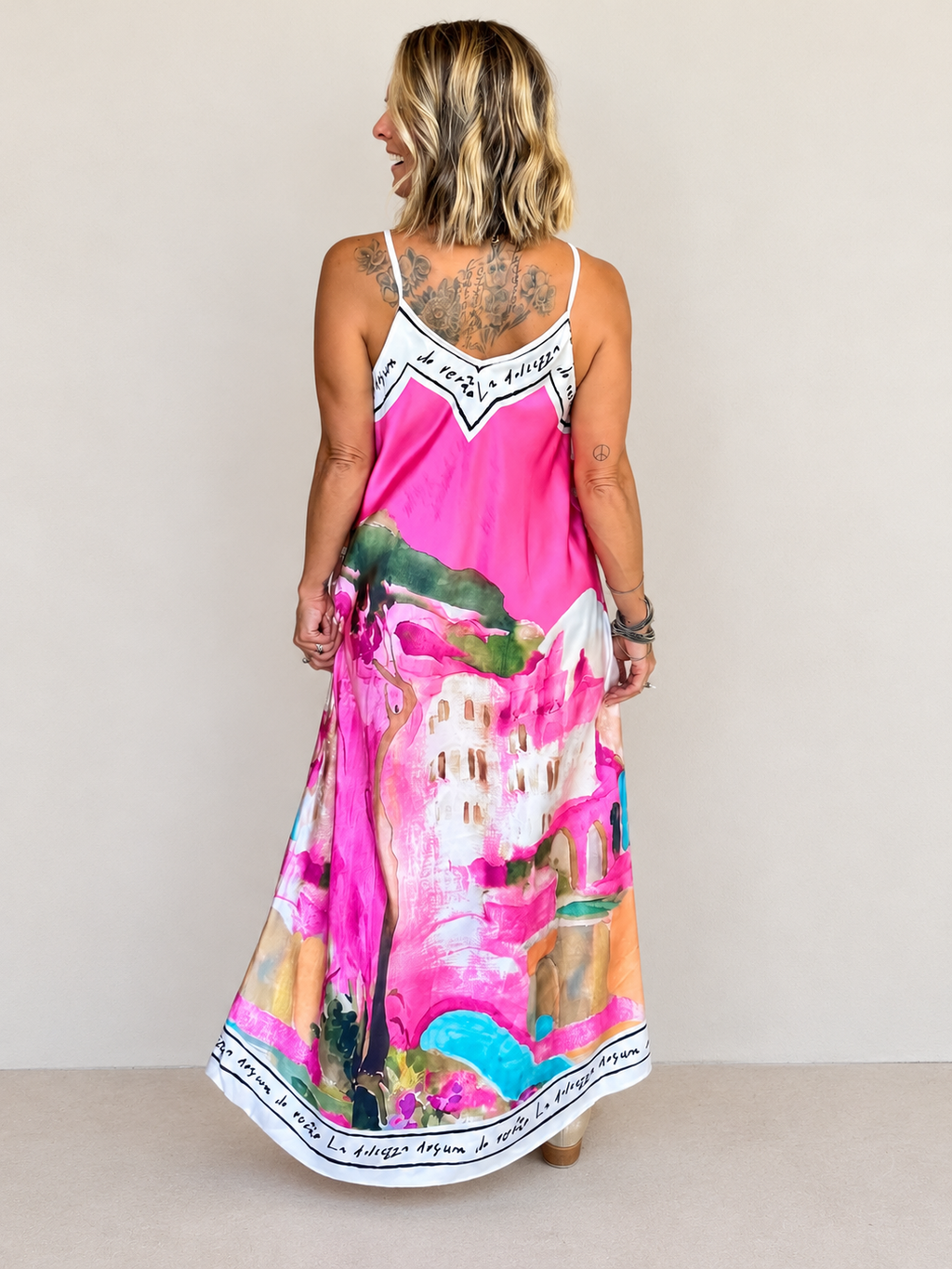 Italian Summer Maxi Dress
