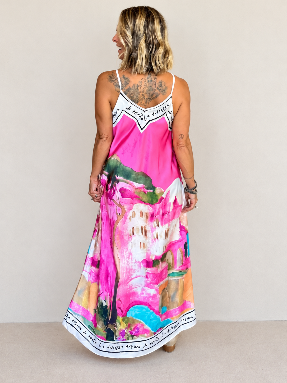 Italian Summer Maxi Dress