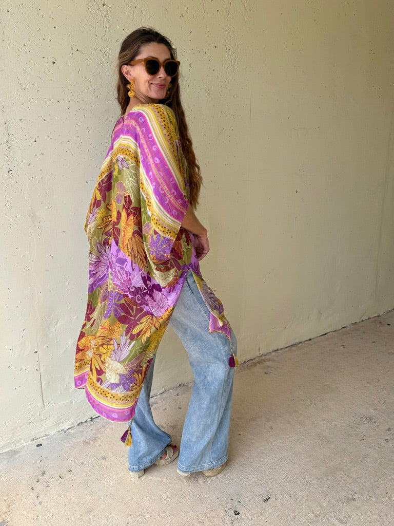 Golden Safari Kimono