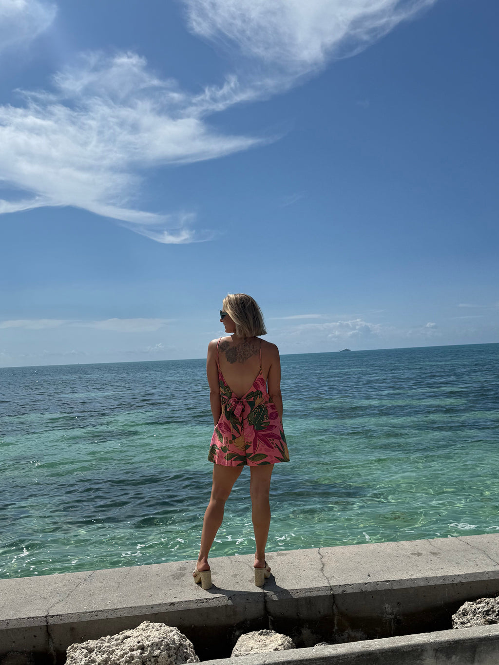 The Paradise Found Romper