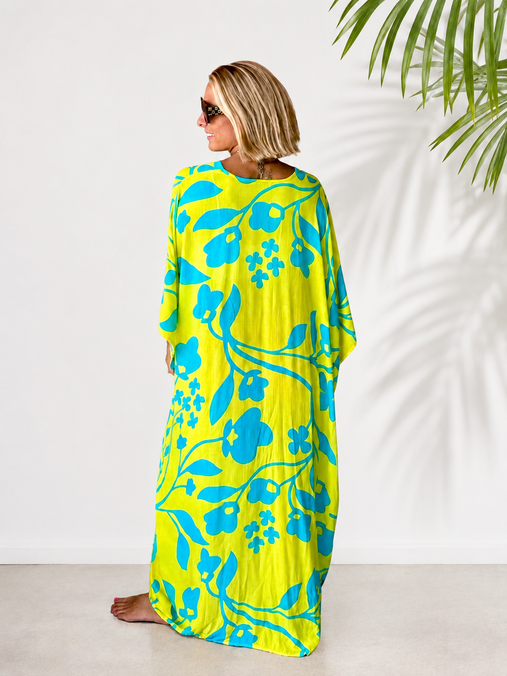Sunlit Bloom Kaftan
