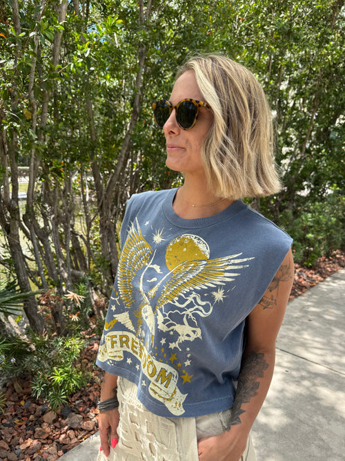 Eagle Crop Tank