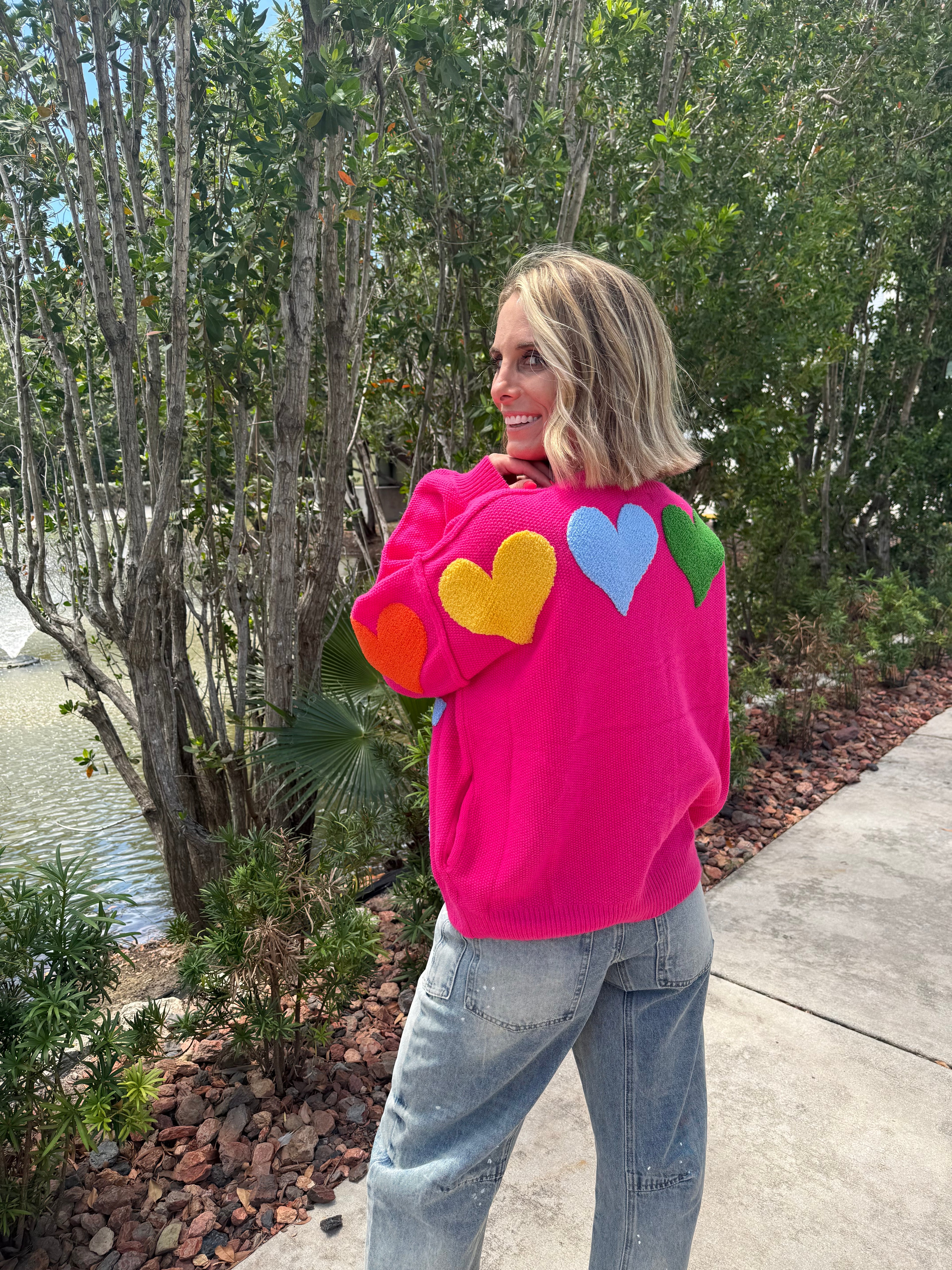 Electric love cardigan