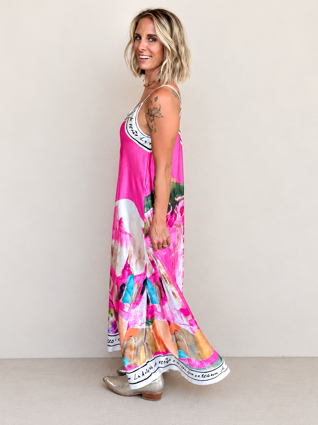 Italian Summer Maxi Dress