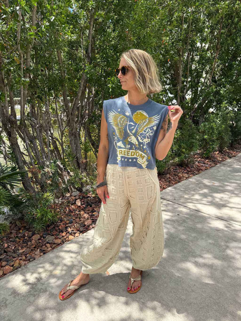 Eagle Crop Tank