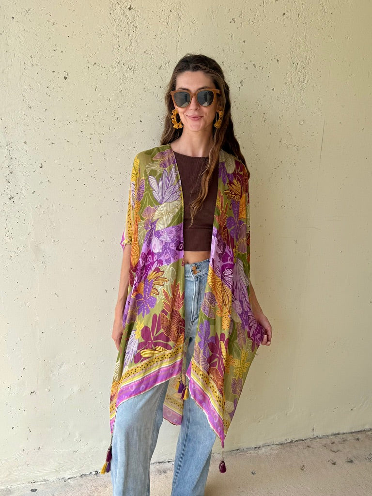 Golden Safari Kimono