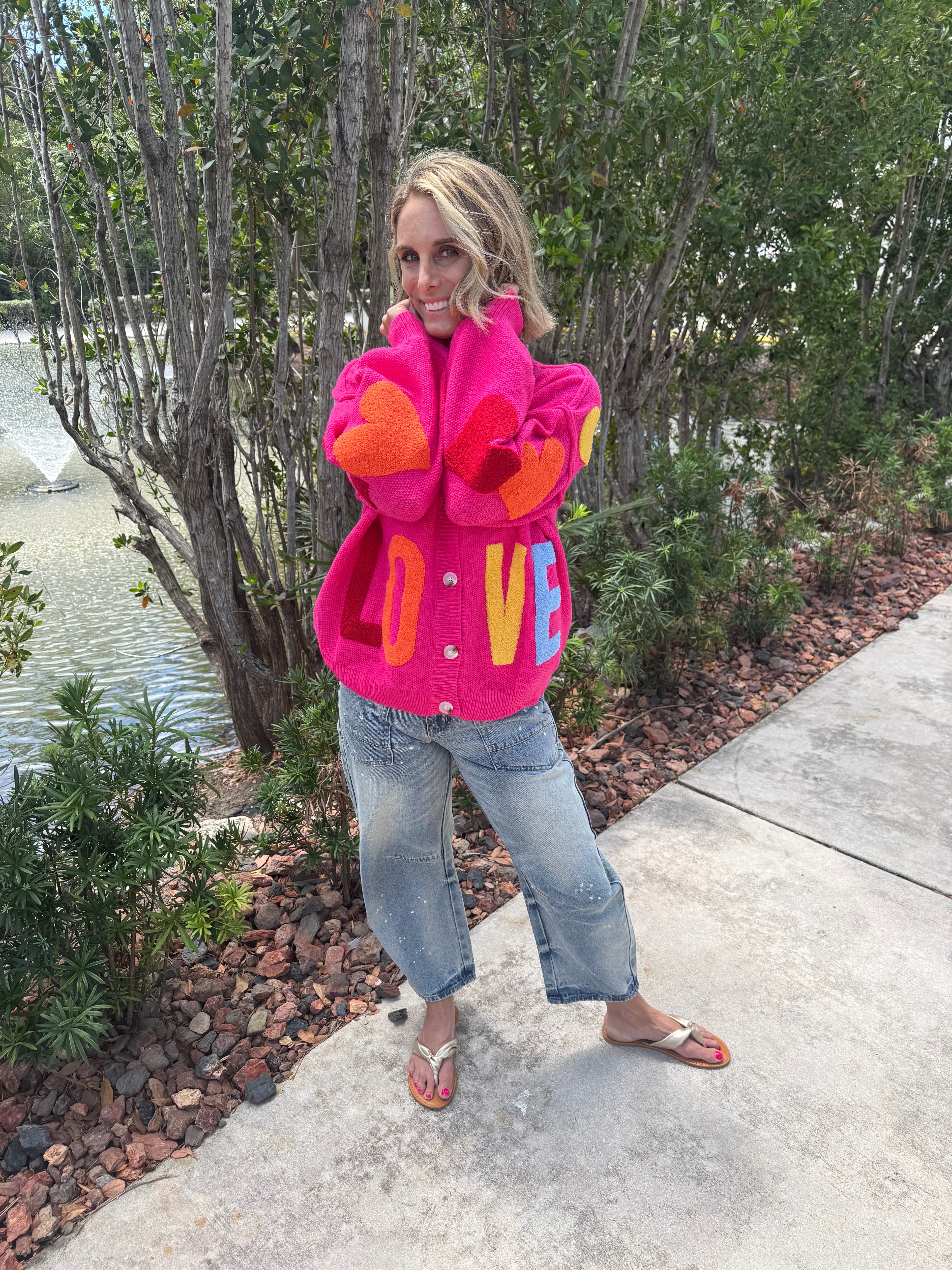 Electric love cardigan