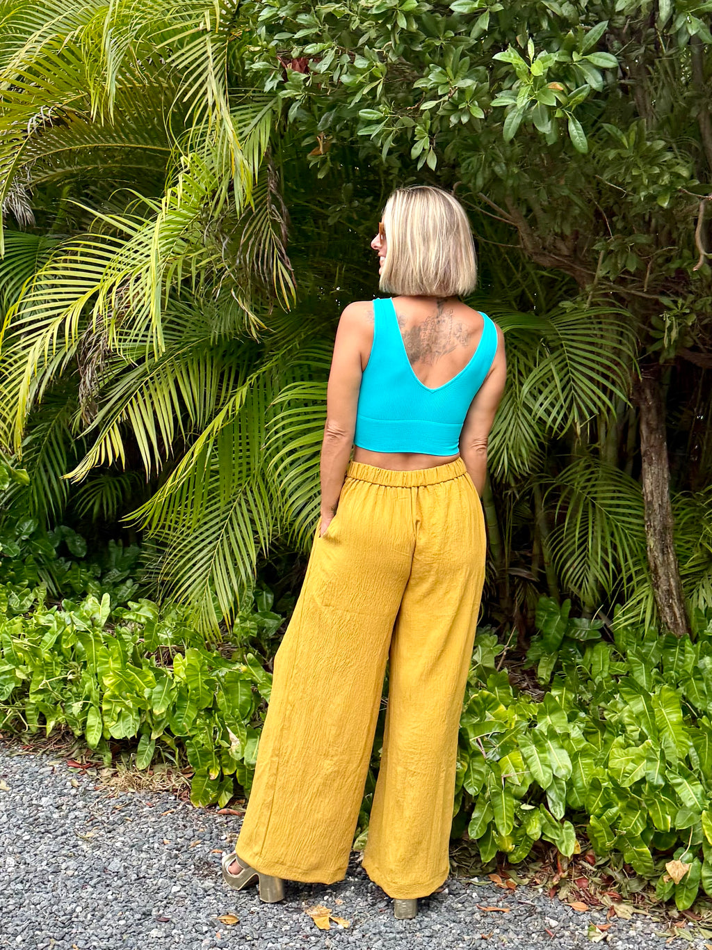 Golden Hour Wide Leg Pant