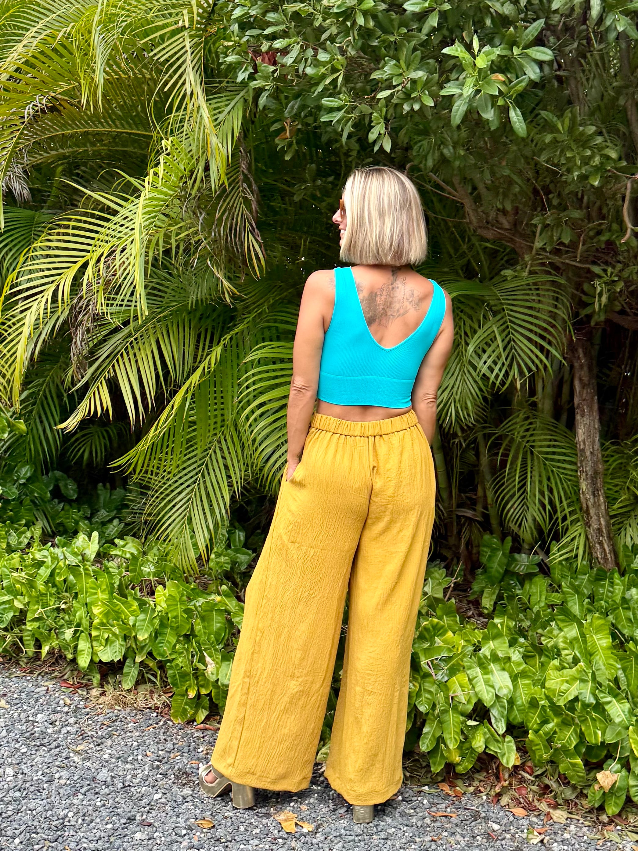 Golden Hour Wide Leg Pant