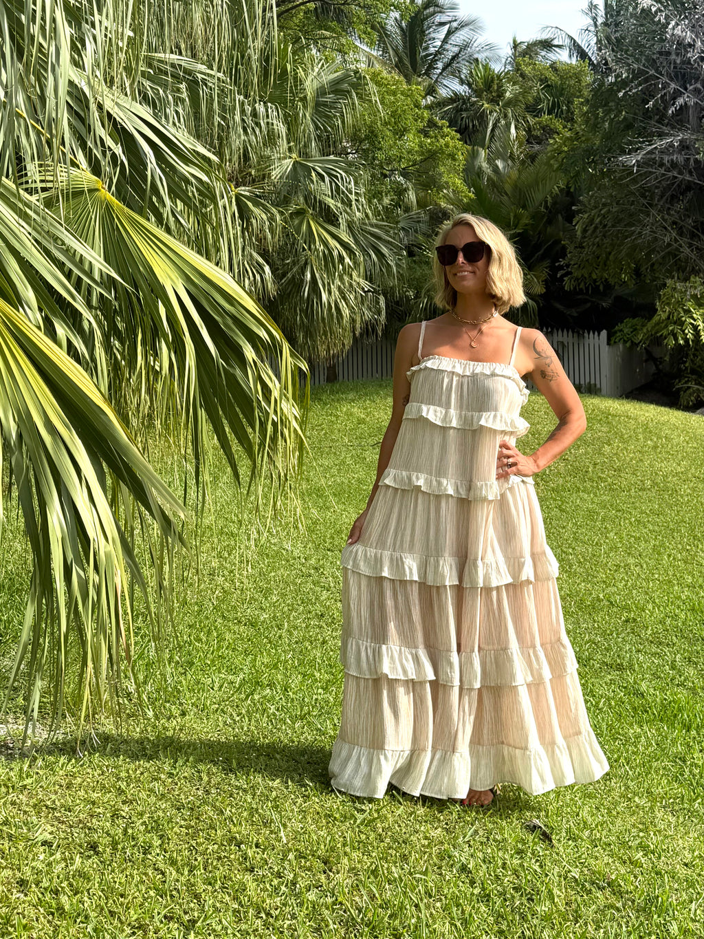 Cloud Nine Tiered Maxi Dress