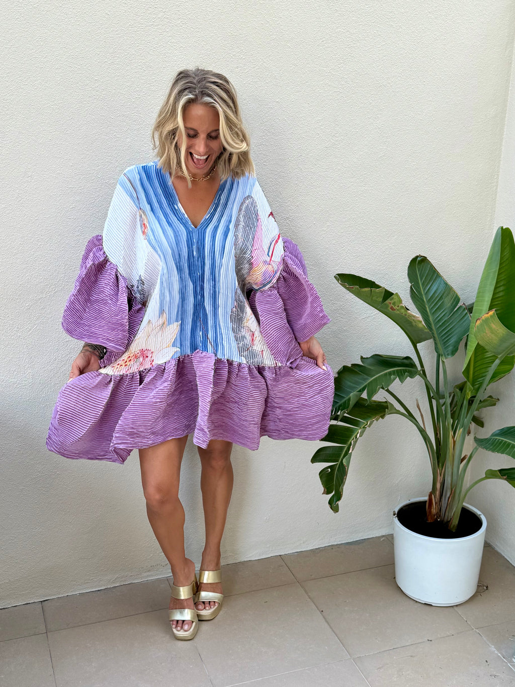 Lavender Daydream Tunic Dress
