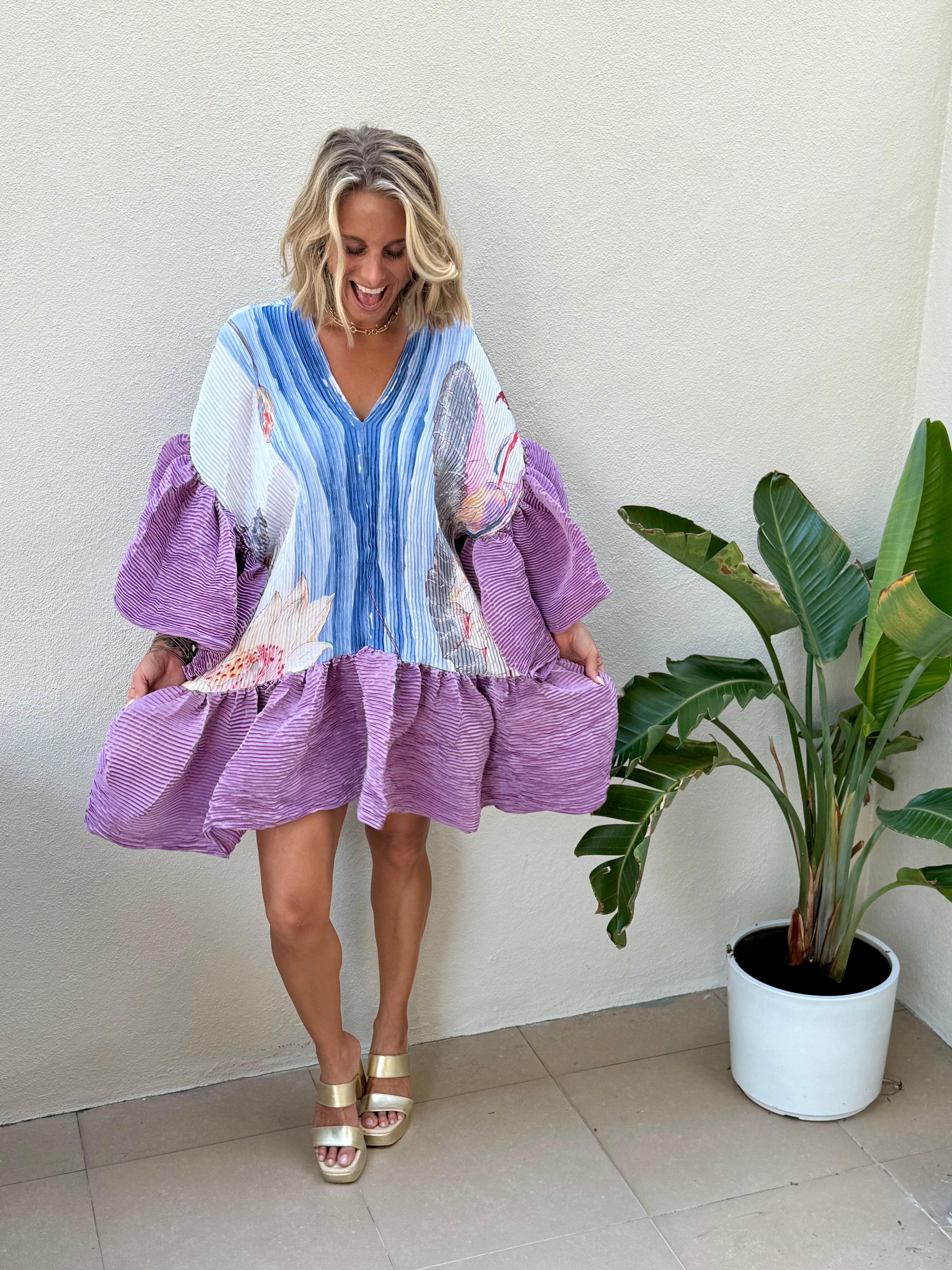 Lavender Daydream Tunic Dress