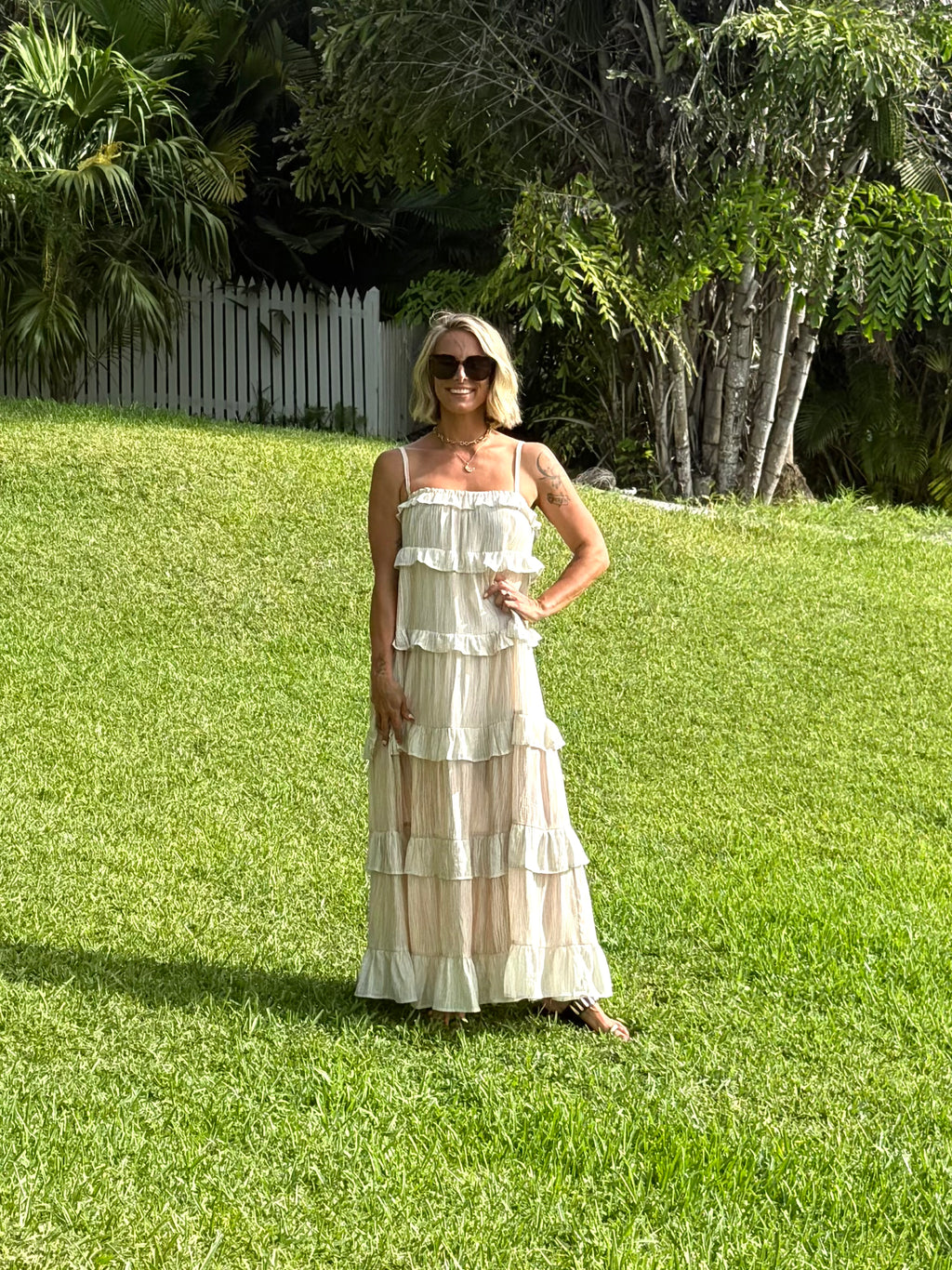 Cloud Nine Tiered Maxi Dress