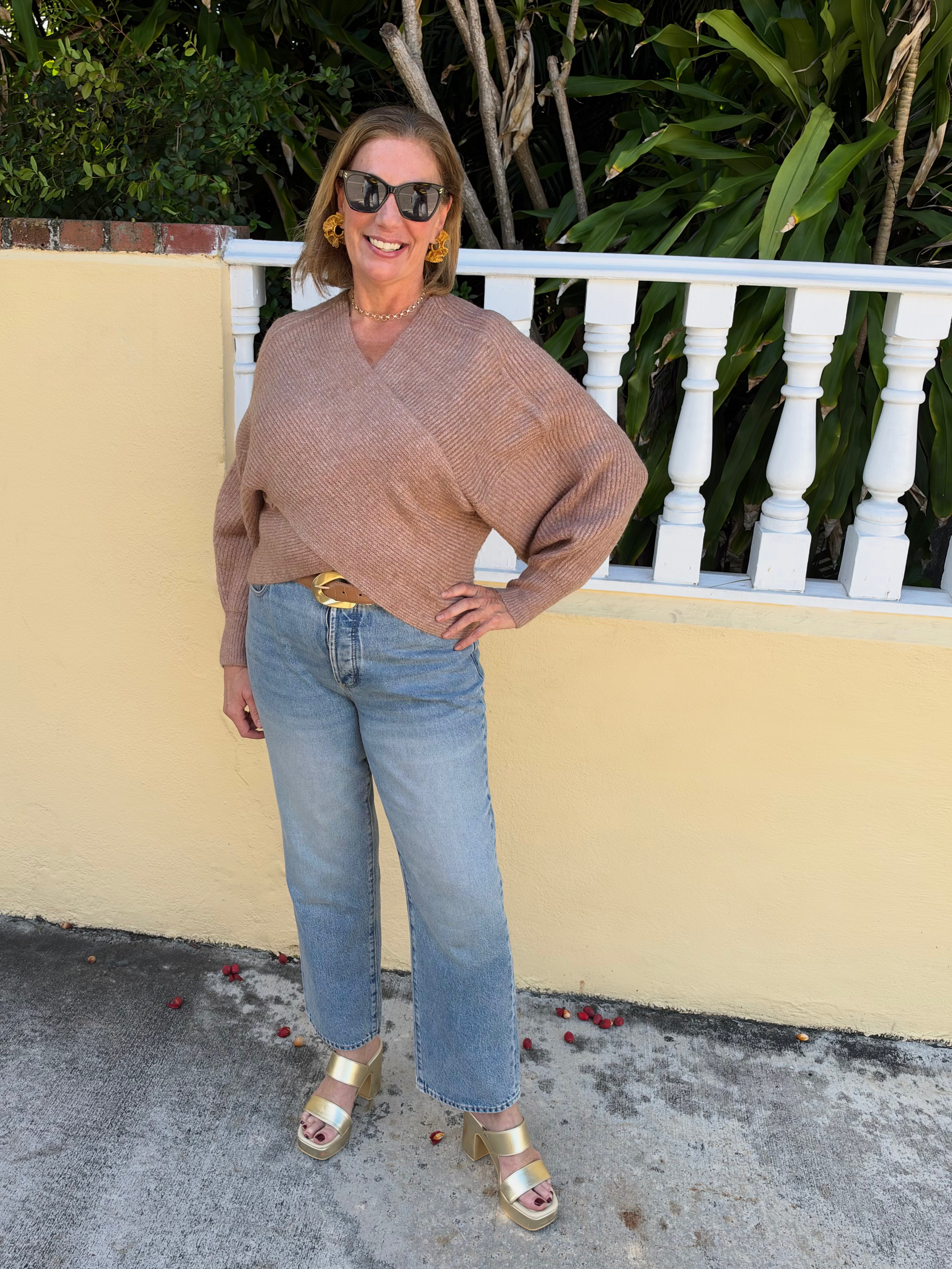 The Cozy Crossover Sweater