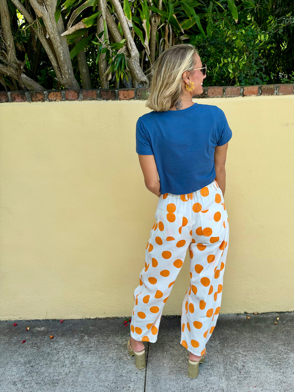 Dot Your Average Denim Pants