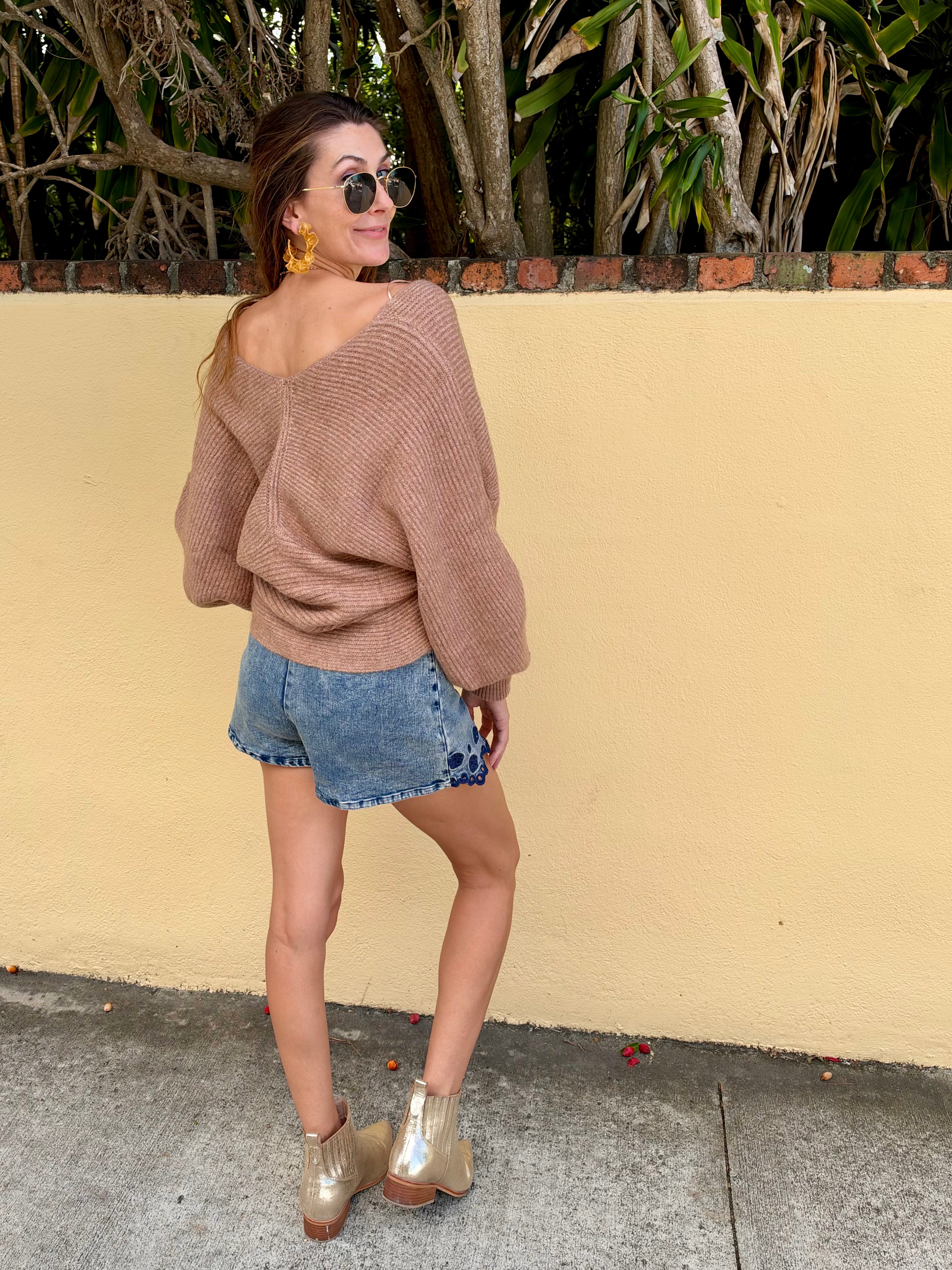 The Cozy Crossover Sweater