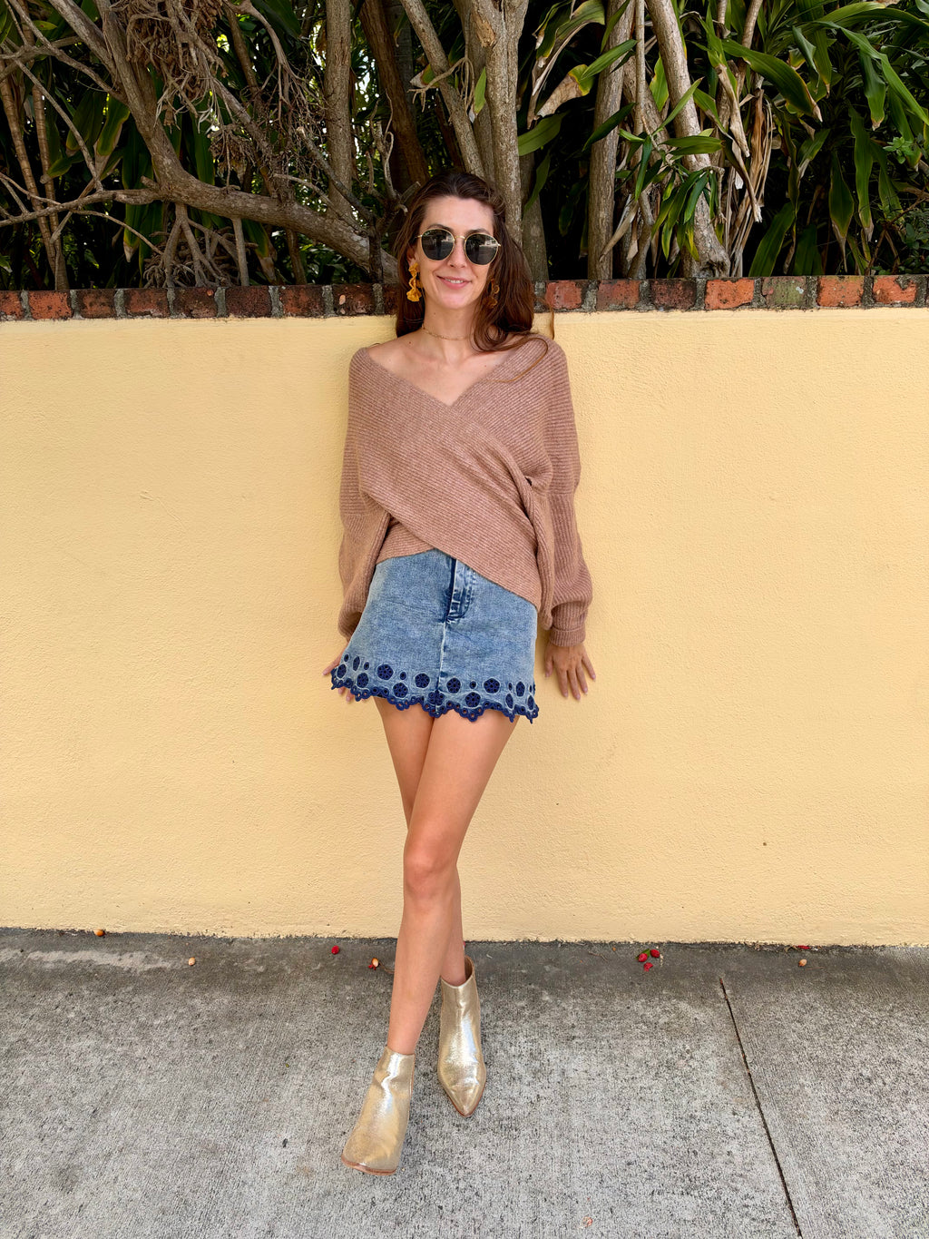 The Cozy Crossover Sweater