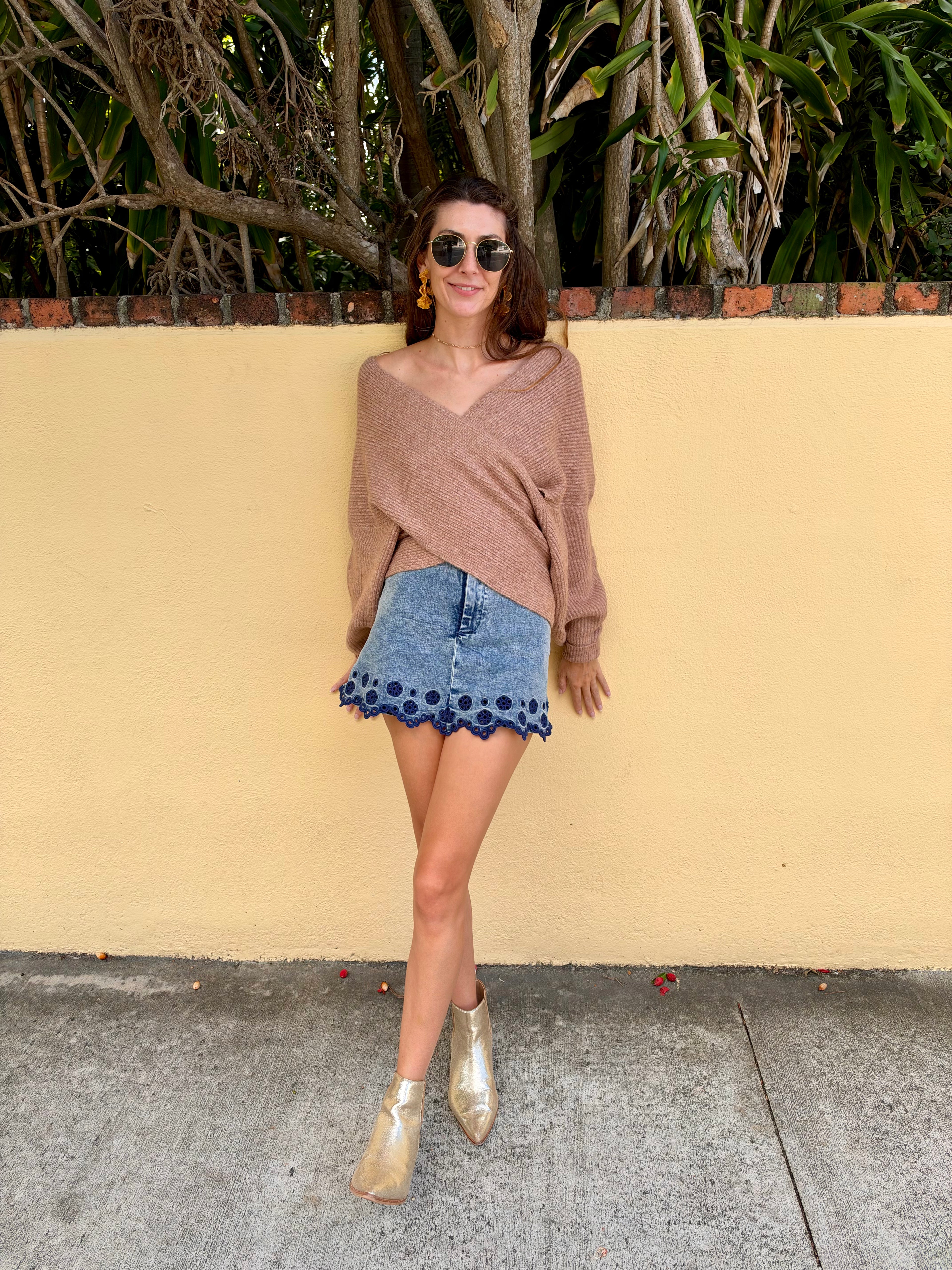 The Cozy Crossover Sweater