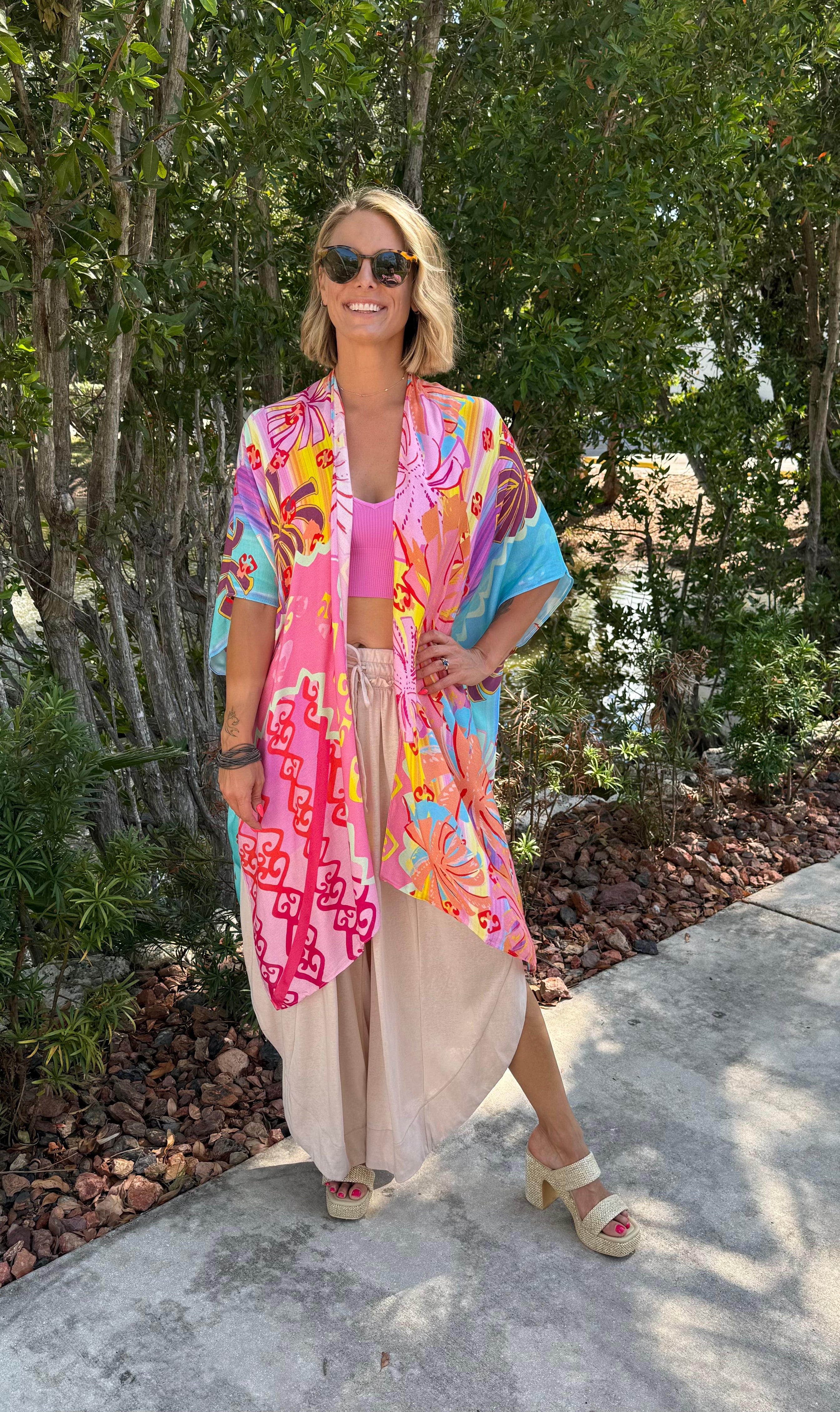Tropical Glam Kimono