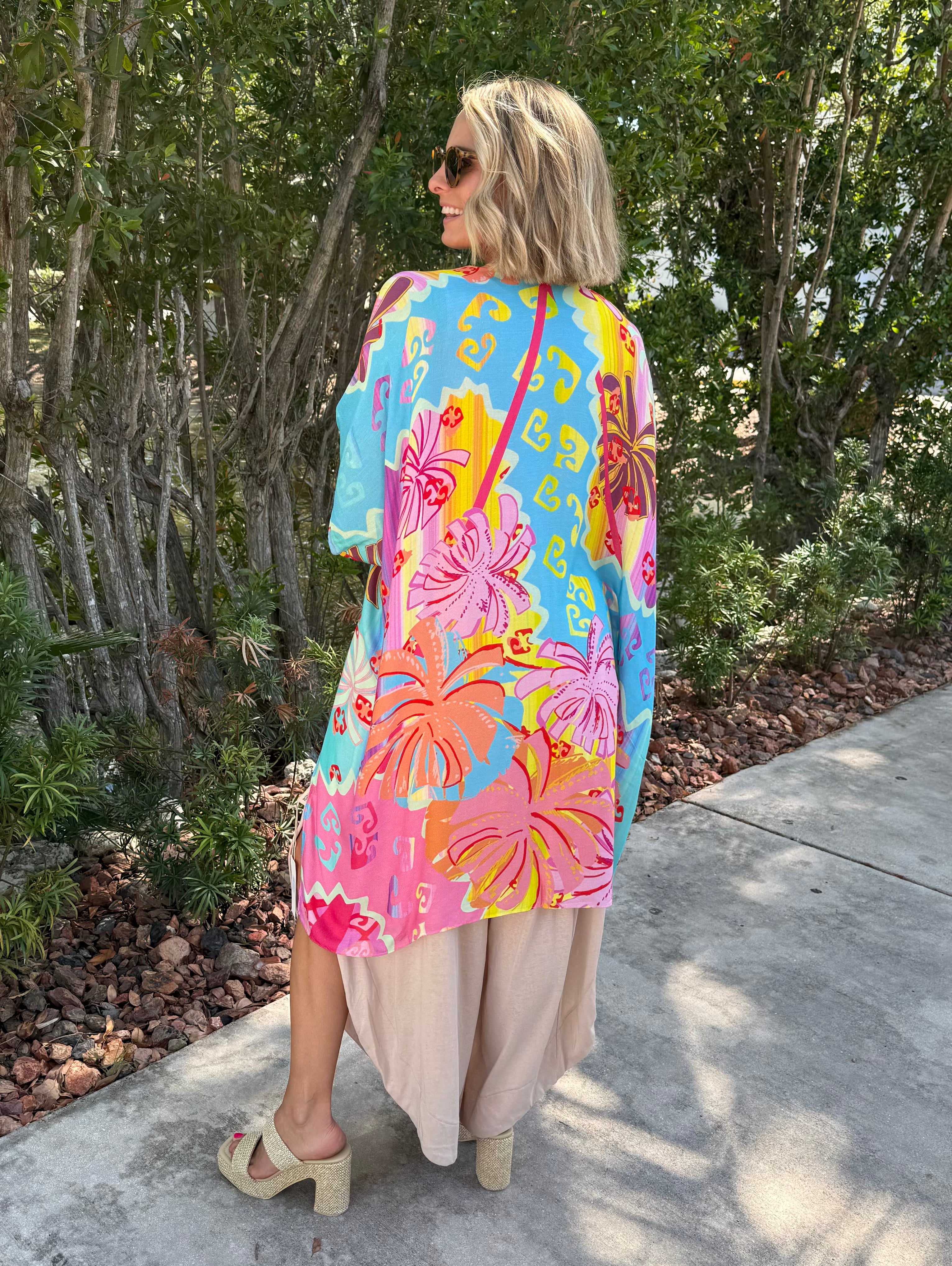 Tropical Glam Kimono