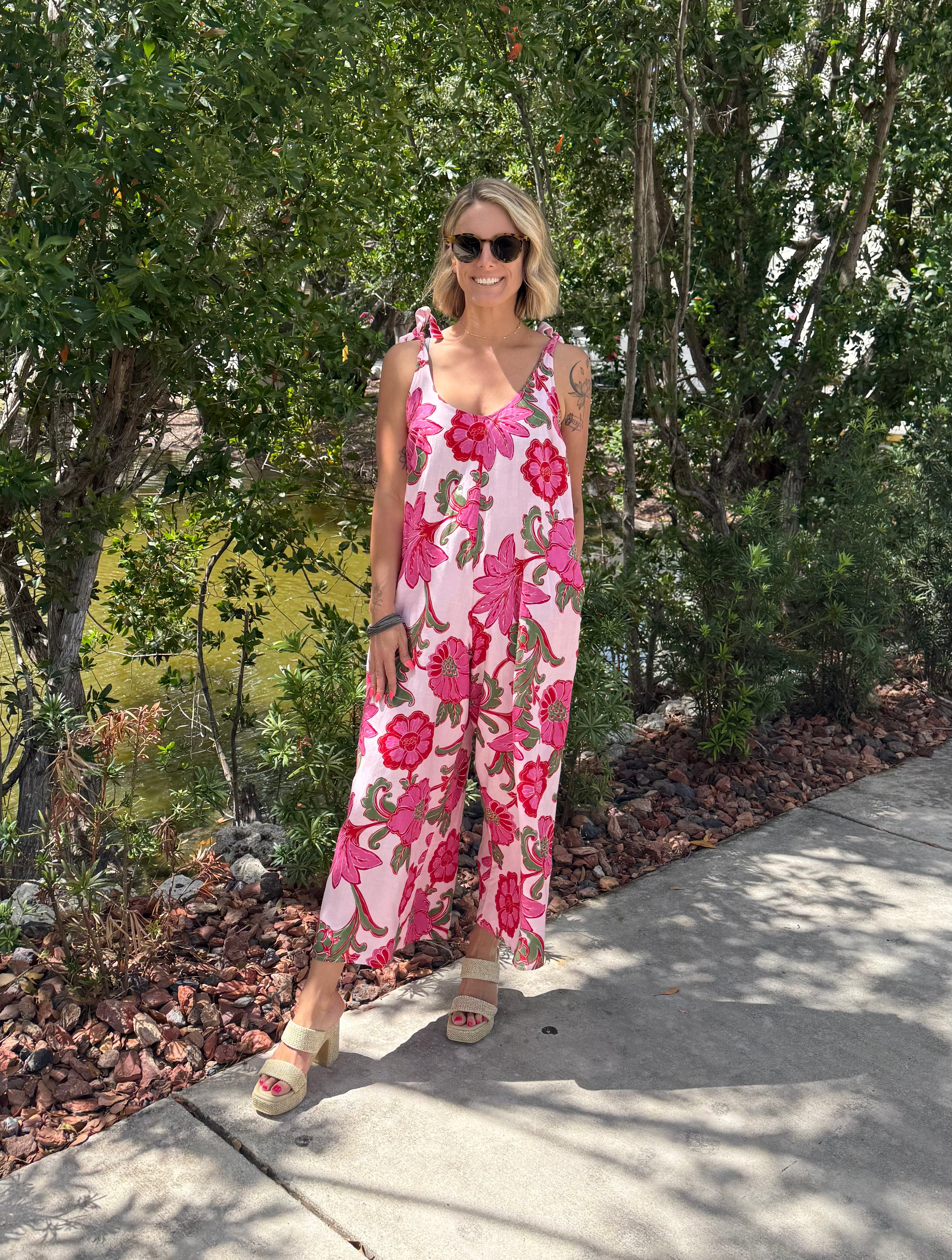 The Pink Petal Jumpsuit