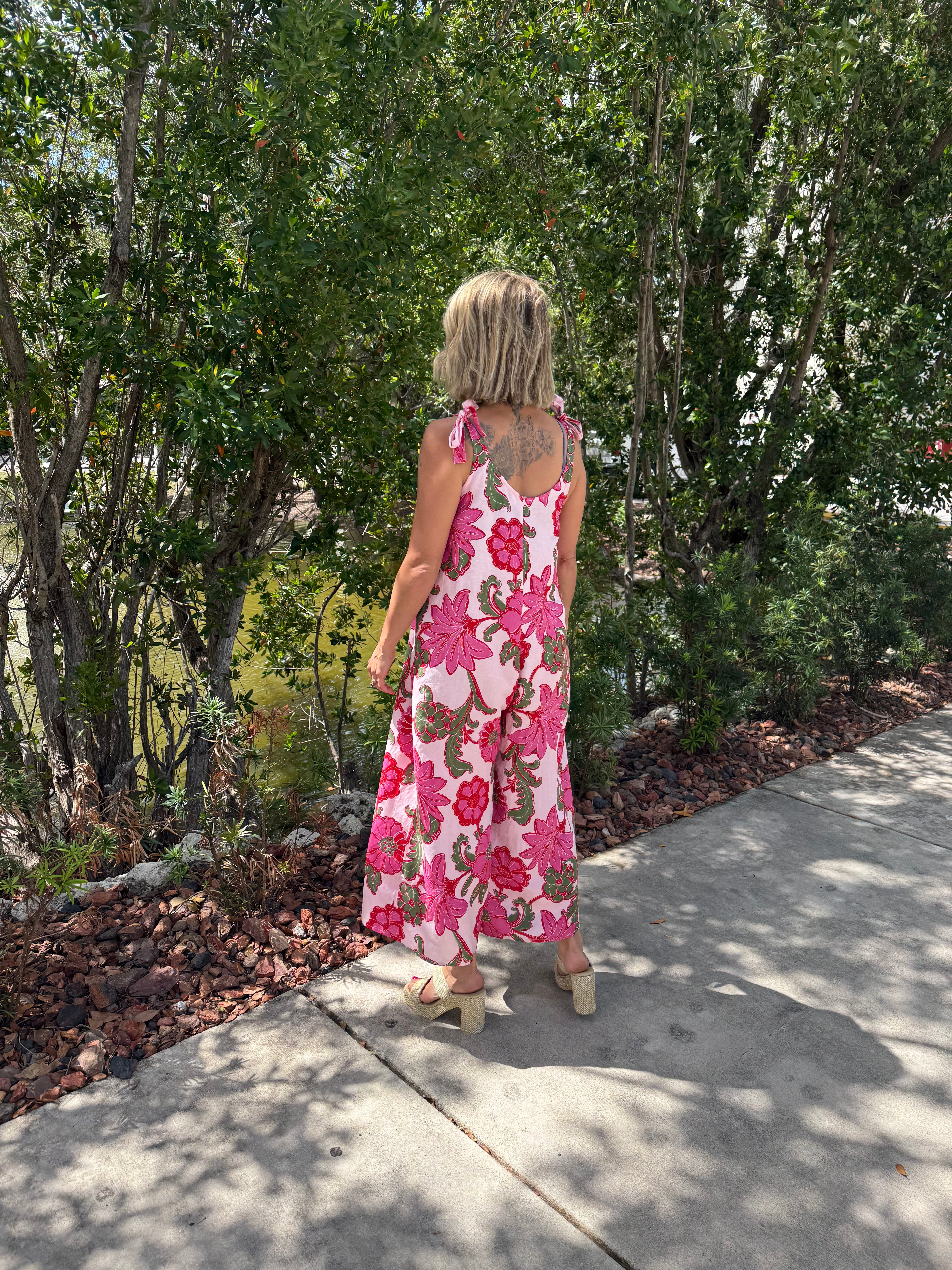 The Pink Petal Jumpsuit