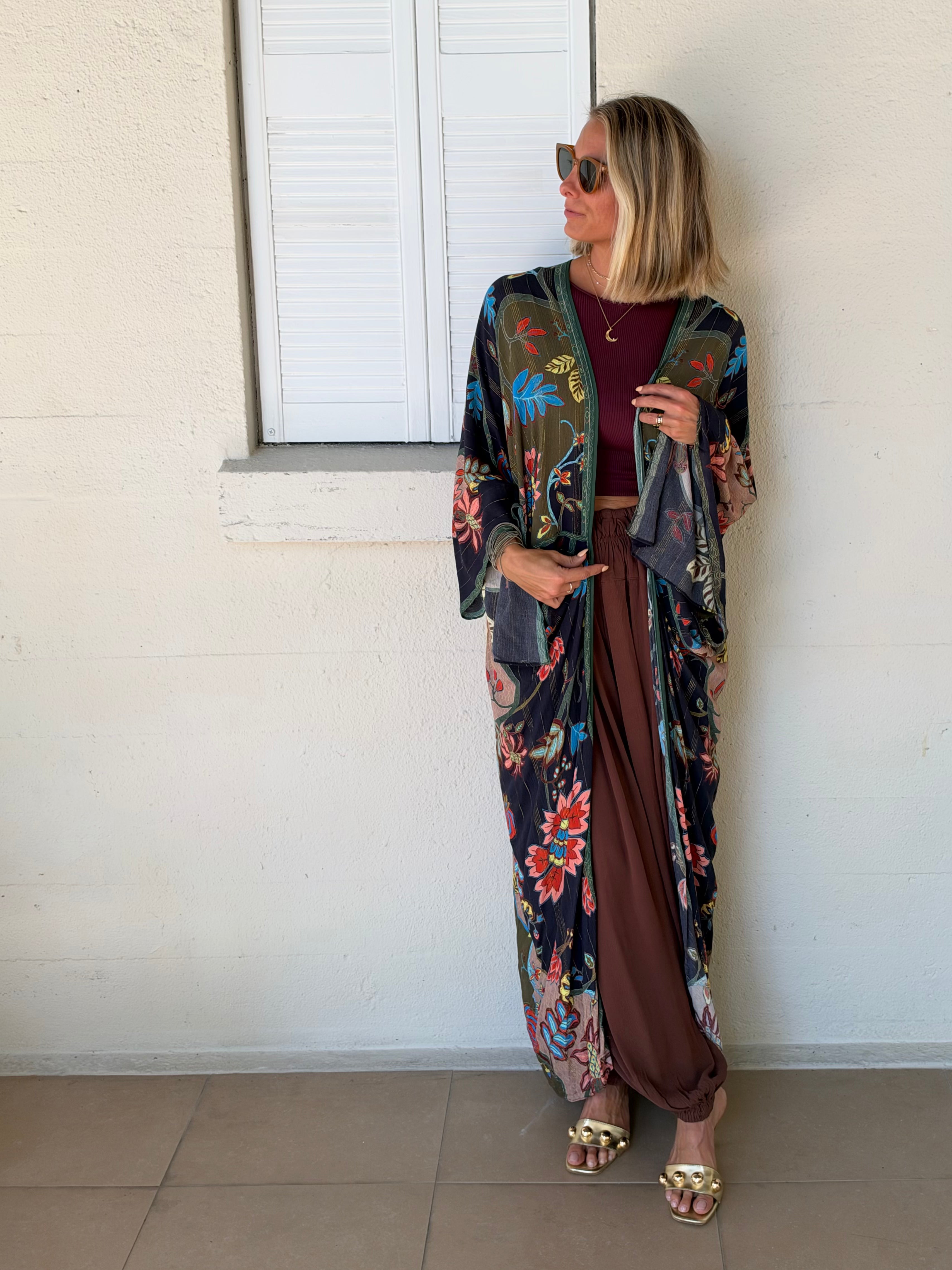 Wildflower Nights Kimono