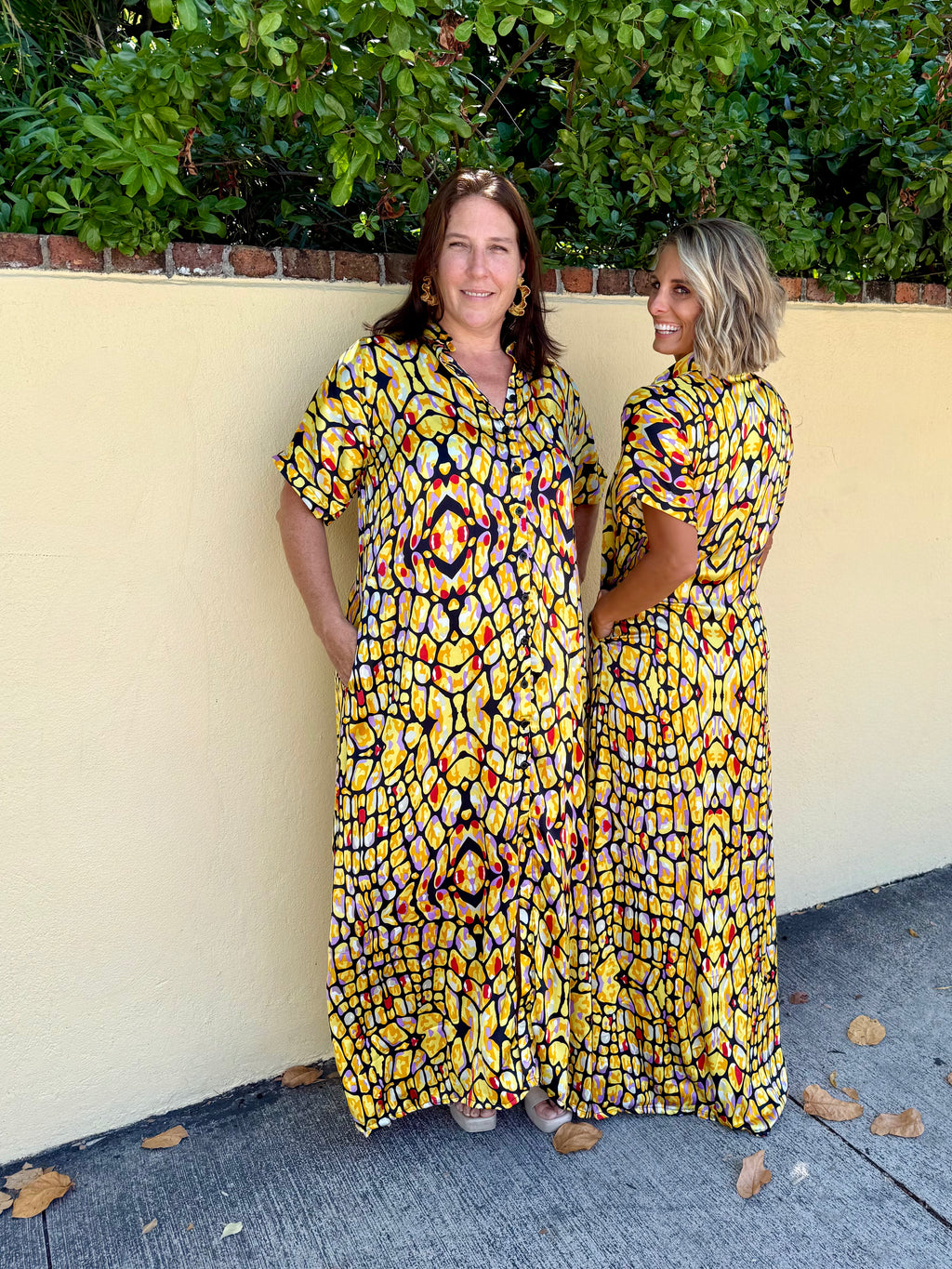Sundrenched Silk Kaftan