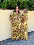 Sundrenched Silk Kaftan