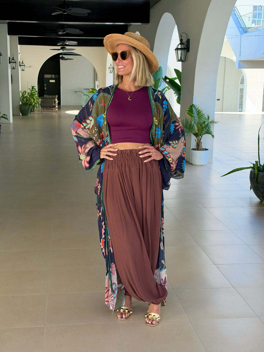 Wildflower Nights Kimono