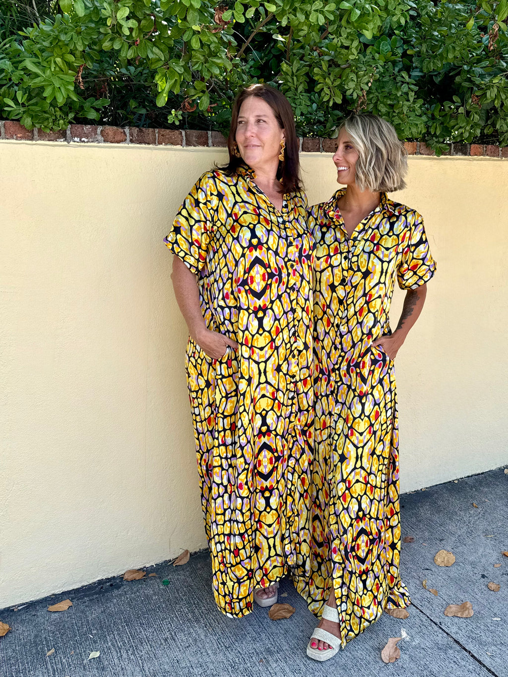 Sundrenched Silk Kaftan