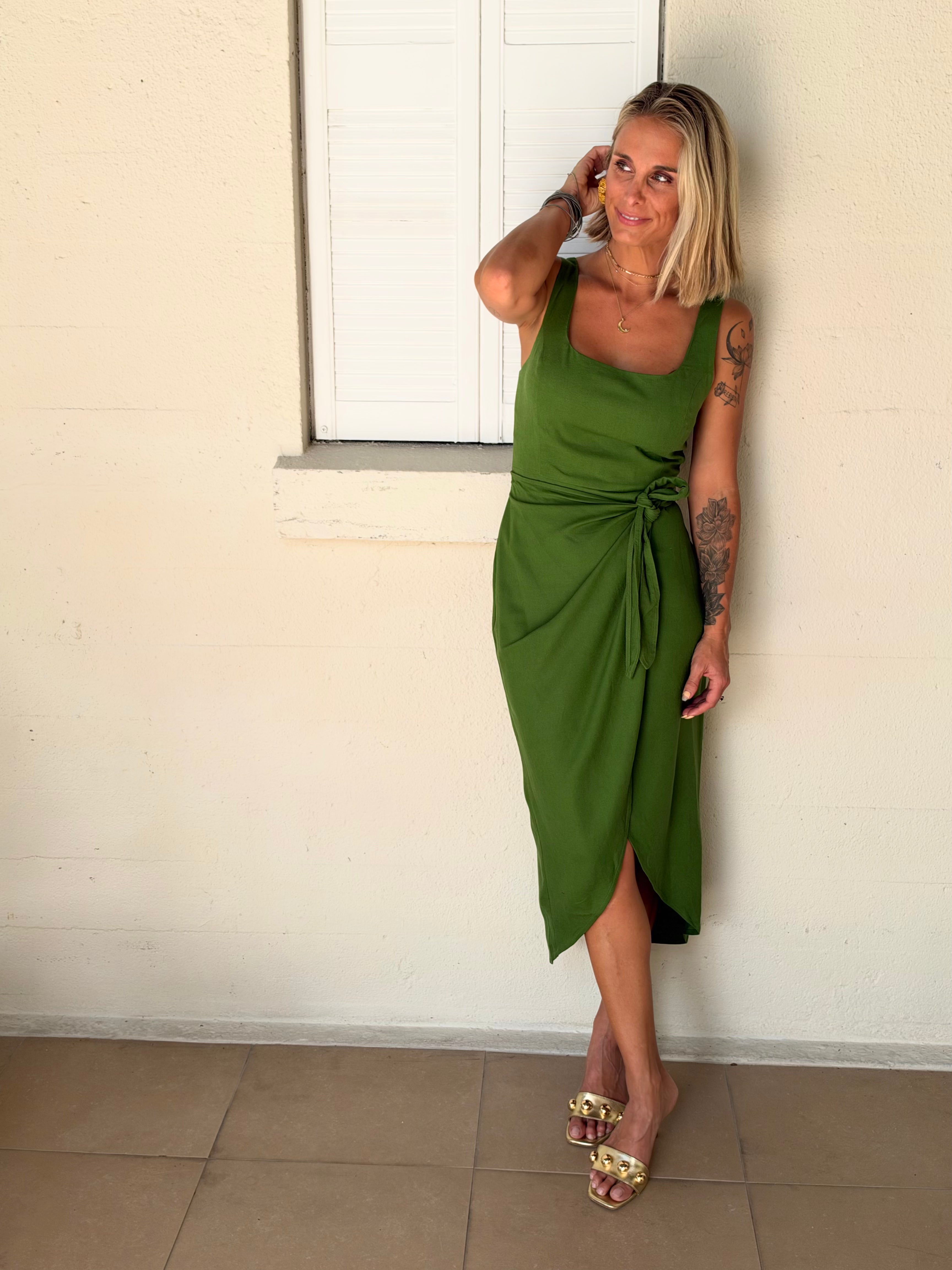The Green Goddess Dress