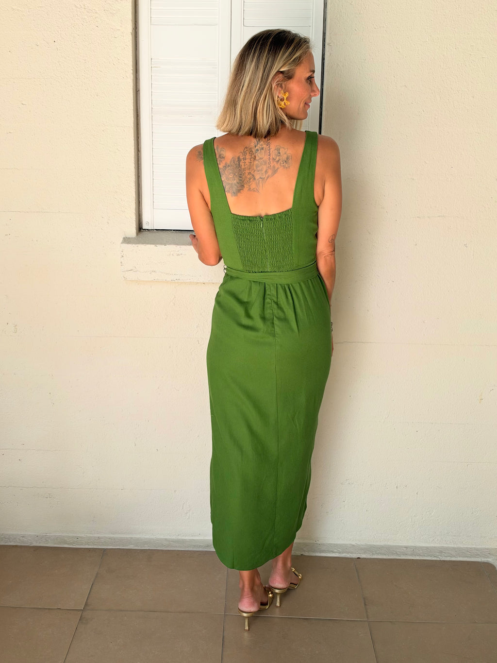 The Green Goddess Dress
