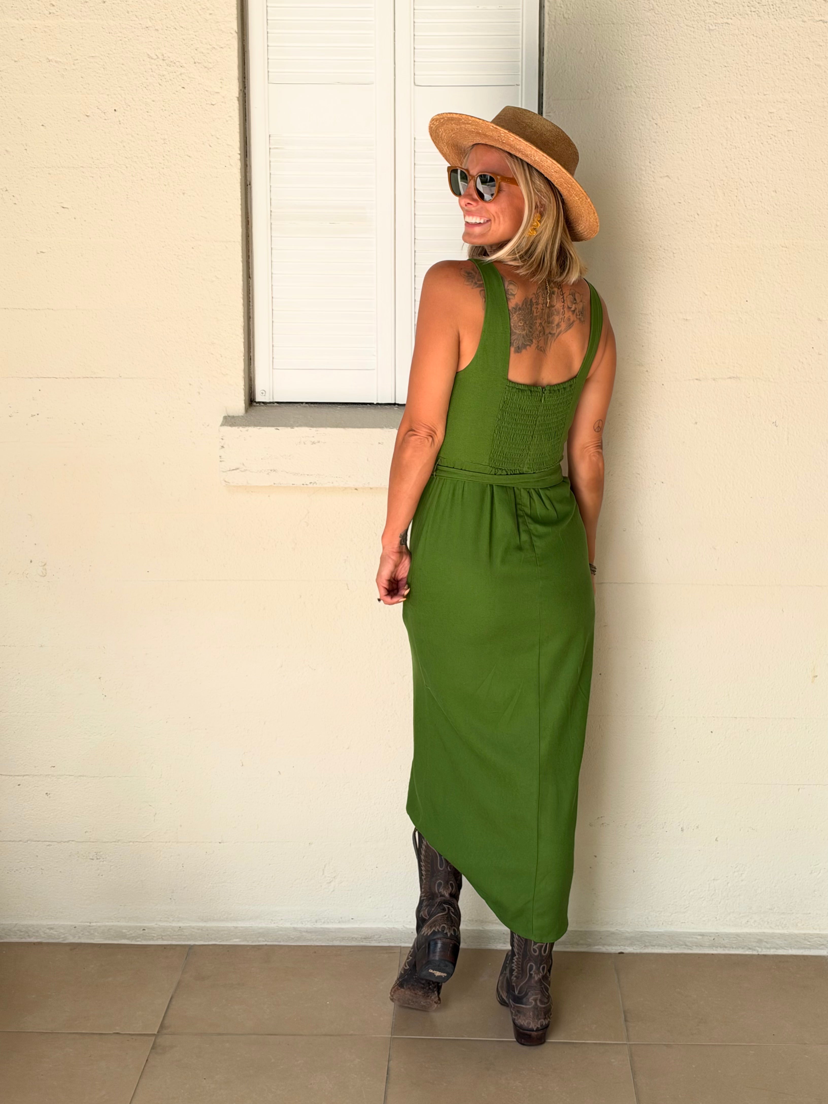 The Green Goddess Dress