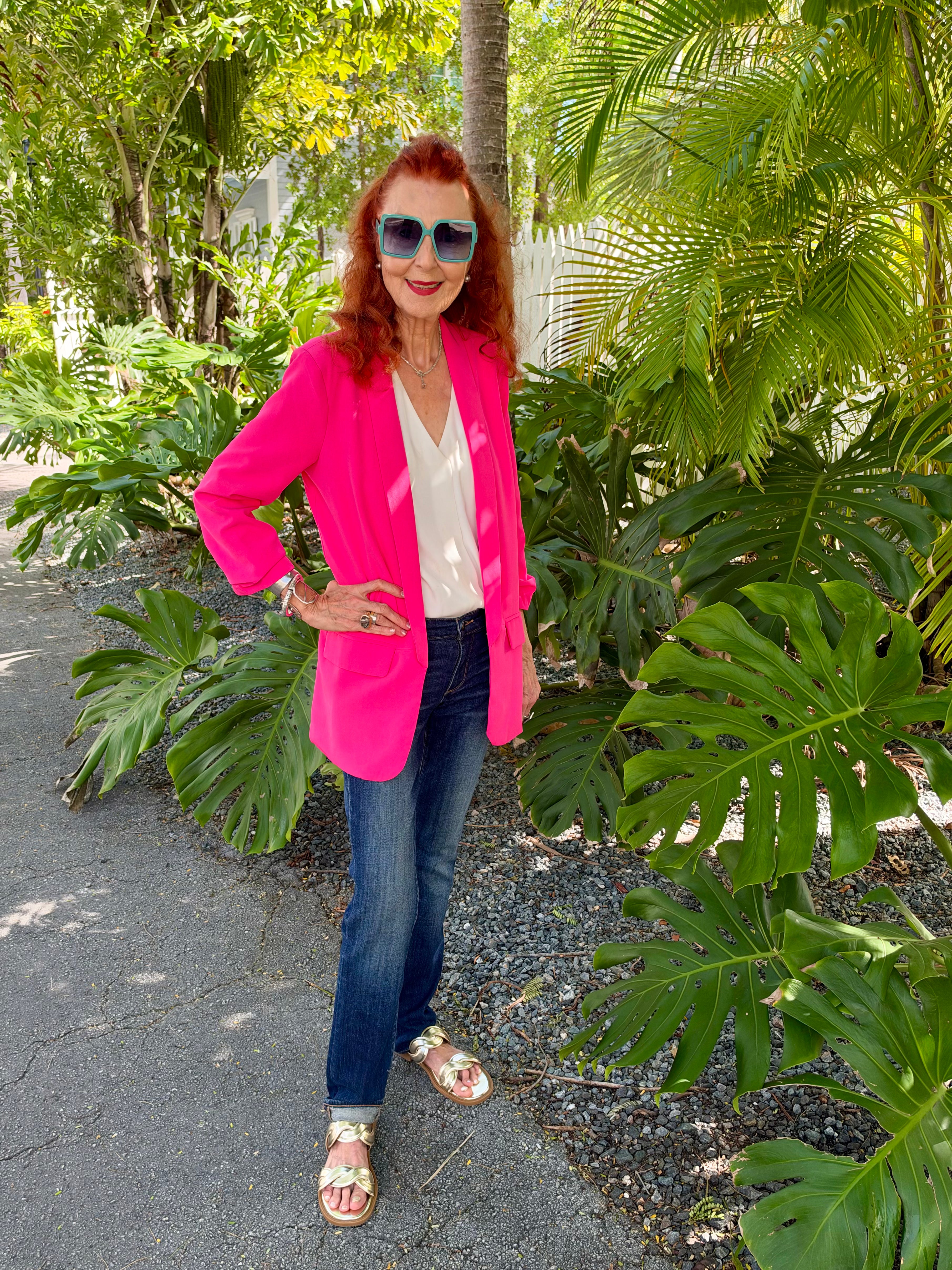 Pink Power Blazer