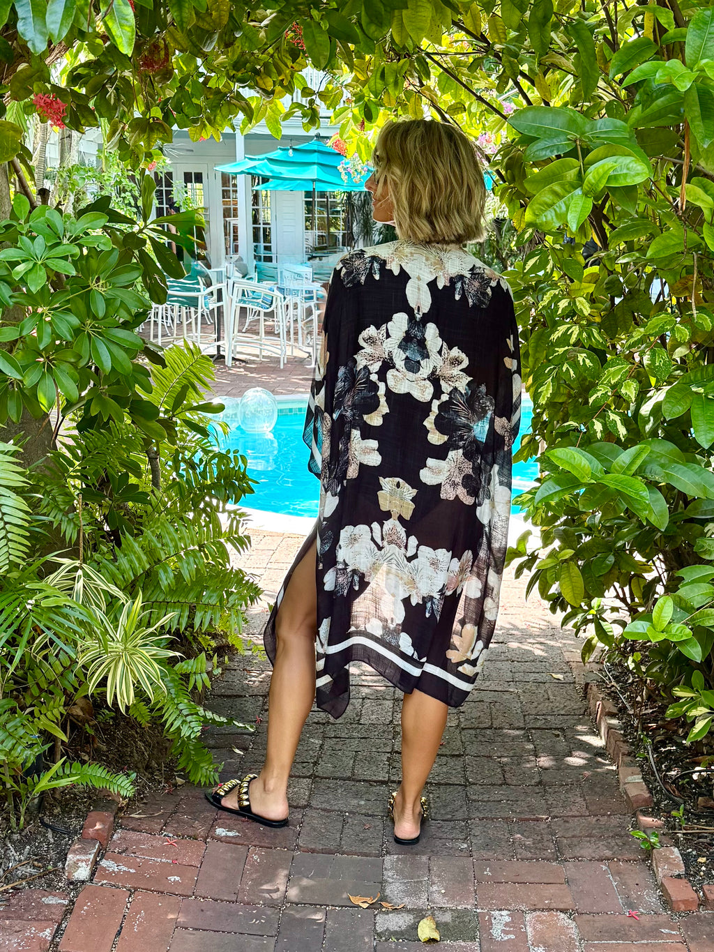 Midnight Garden Kimono