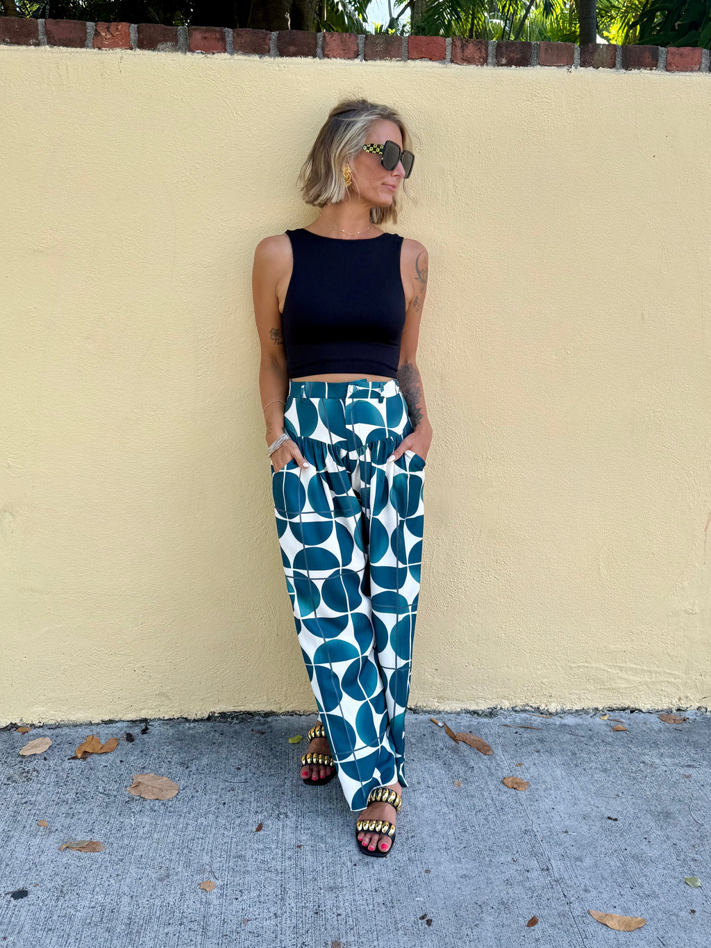 Santorini Palazzo Pants