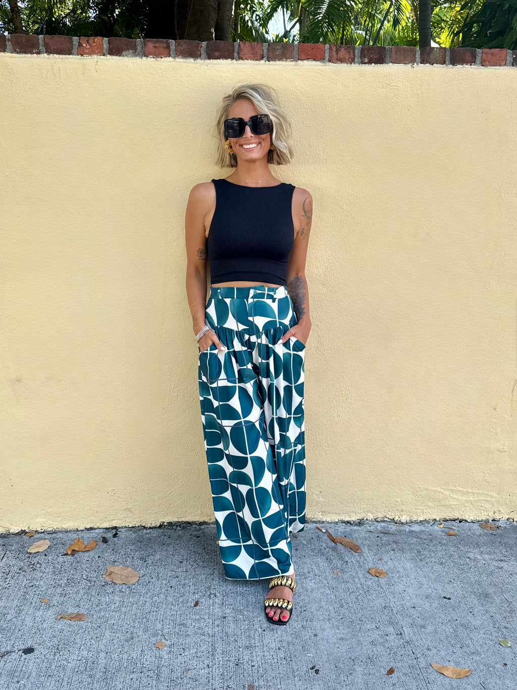 Santorini Palazzo Pants