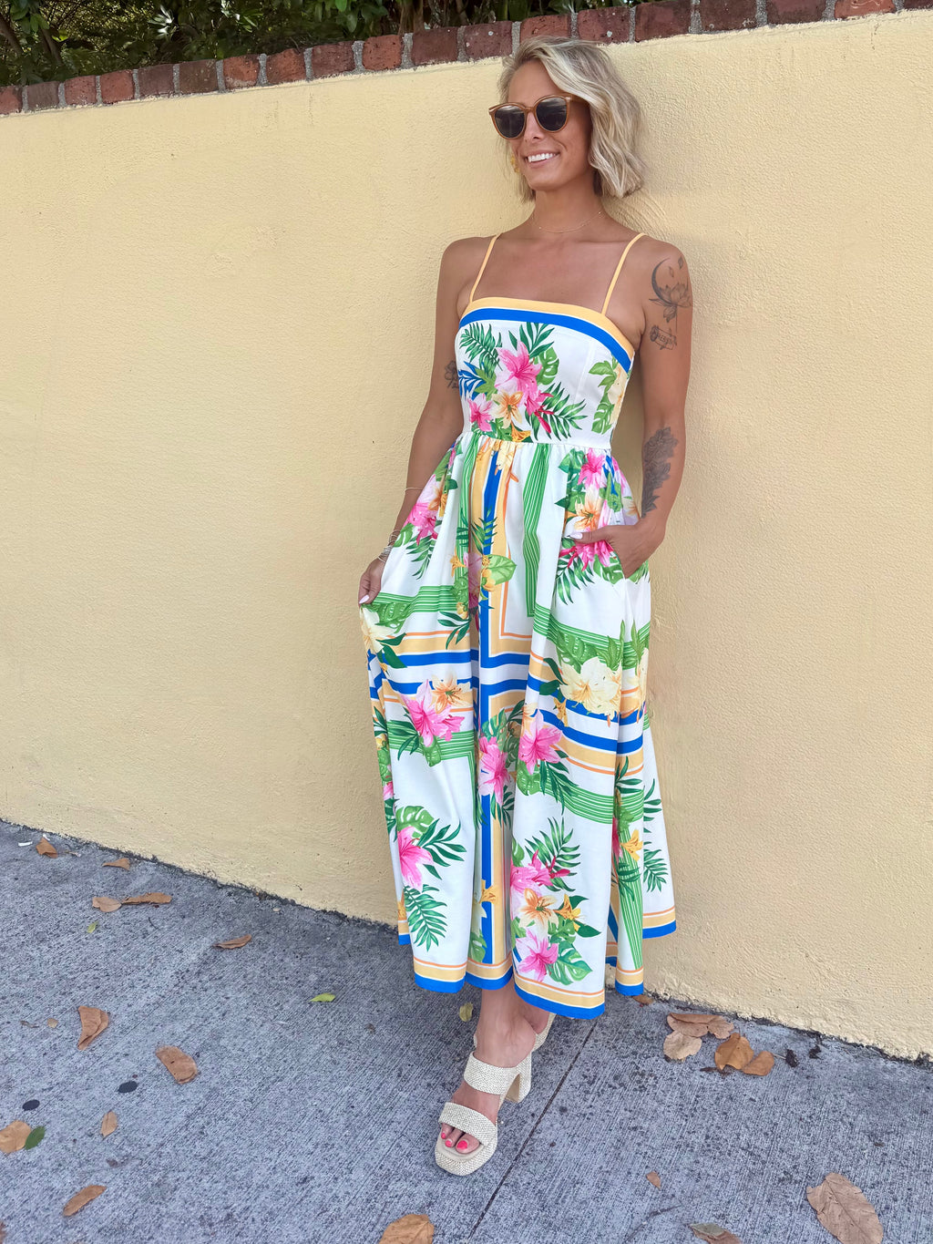 Oasis Midi Dress