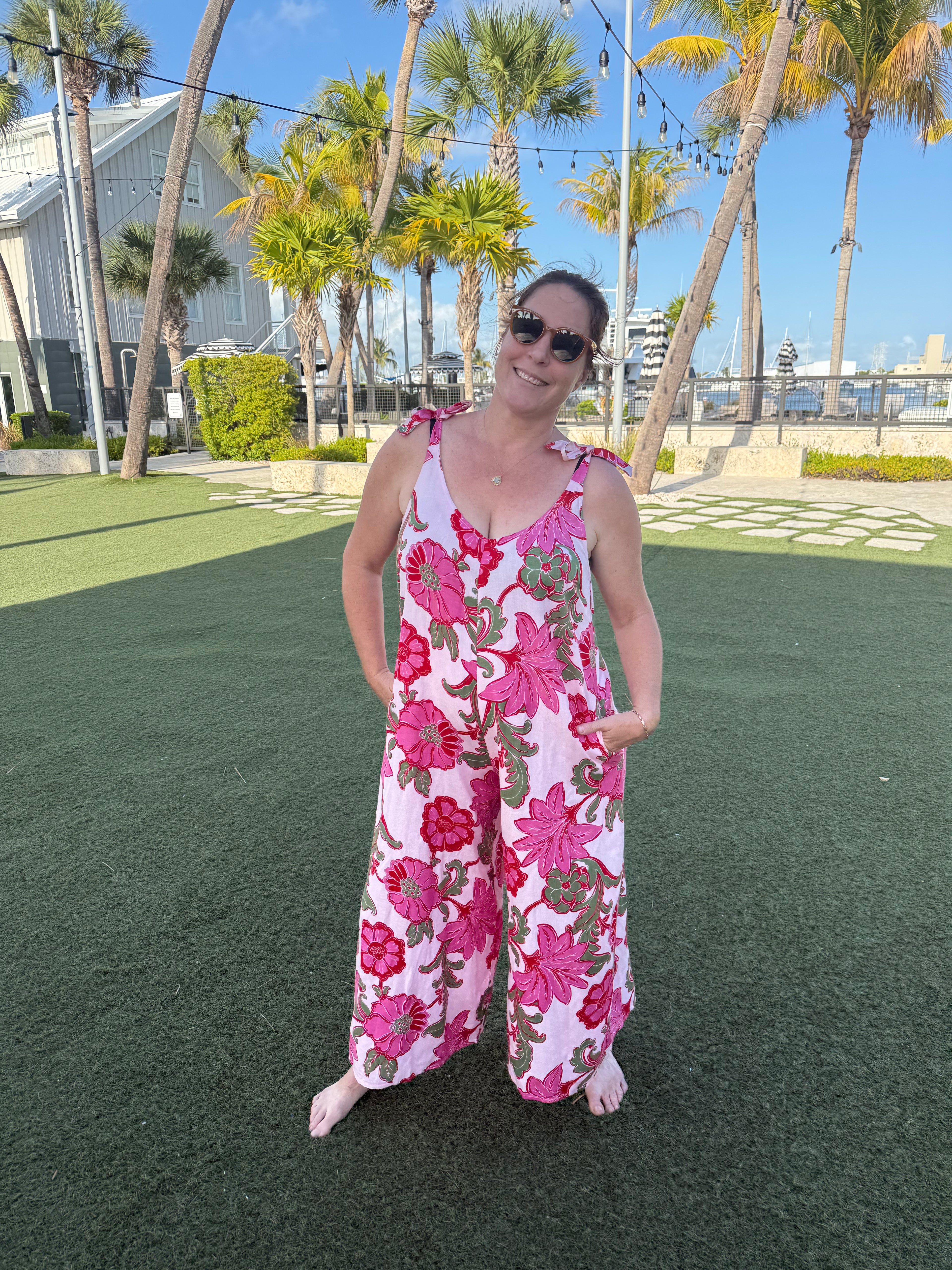The Pink Petal Jumpsuit