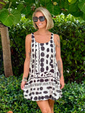 Ink & Ivory Mini Dress