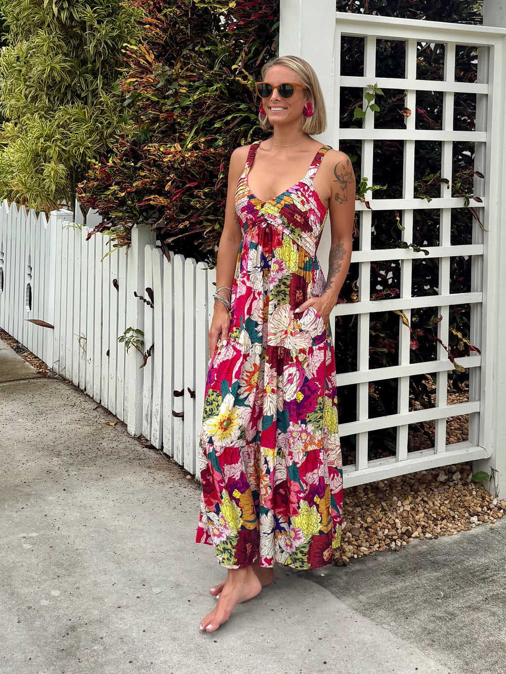 Wildflower Midi Dress