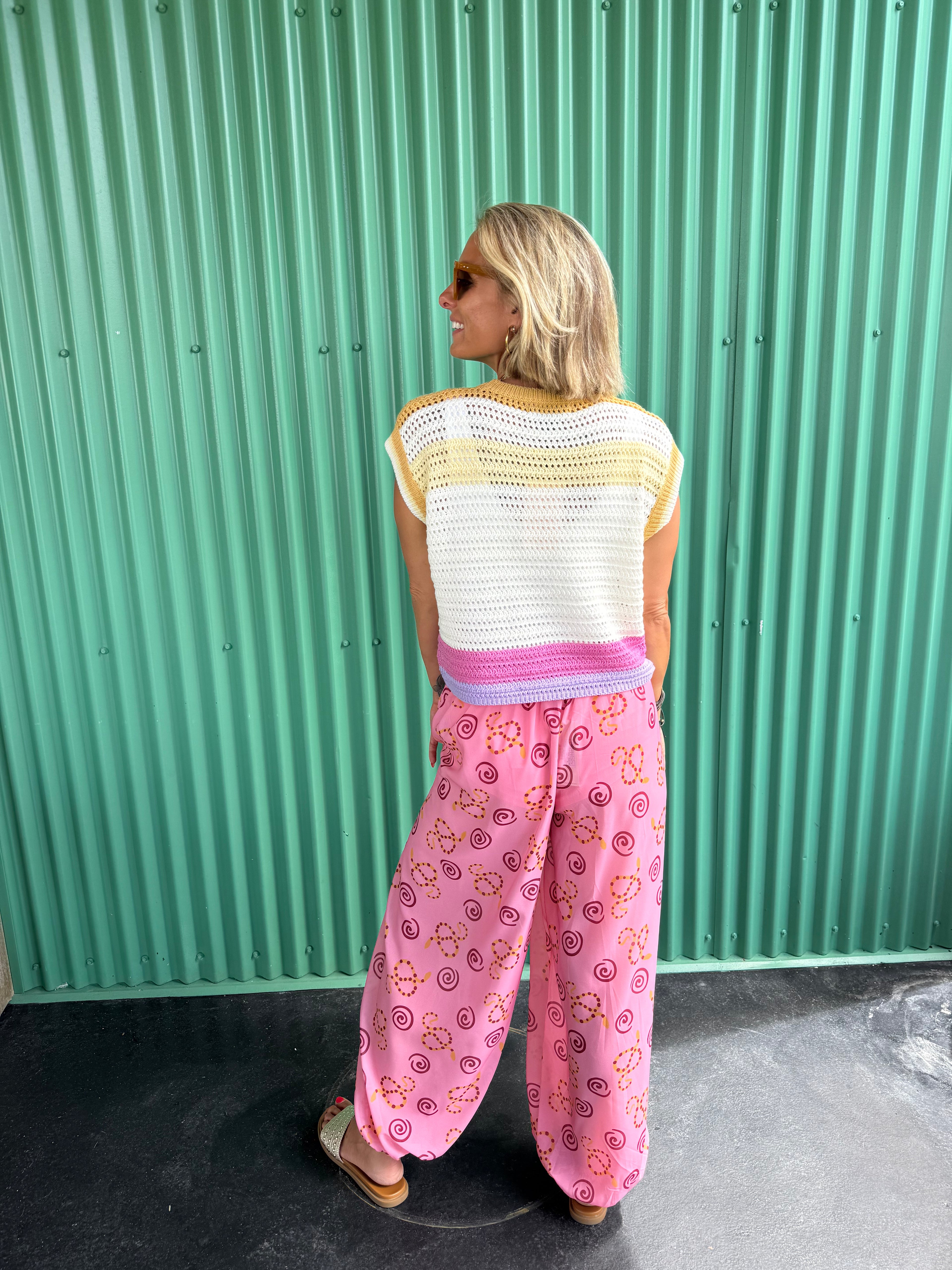 Pink Swirl Pants