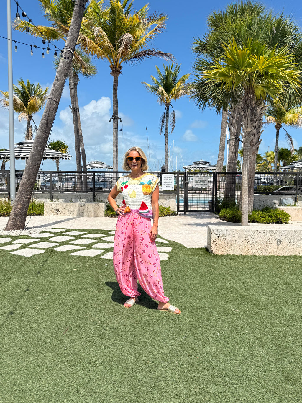 Pink Swirl Pants