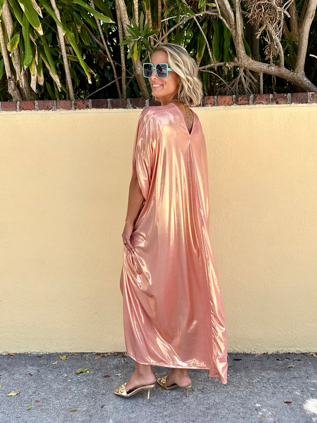 The Rose Glimmer Kaftan