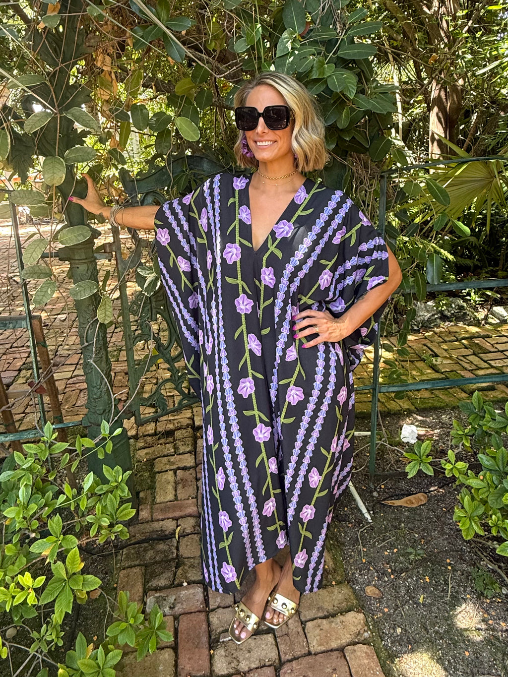 Moonlit Garden Kaftan